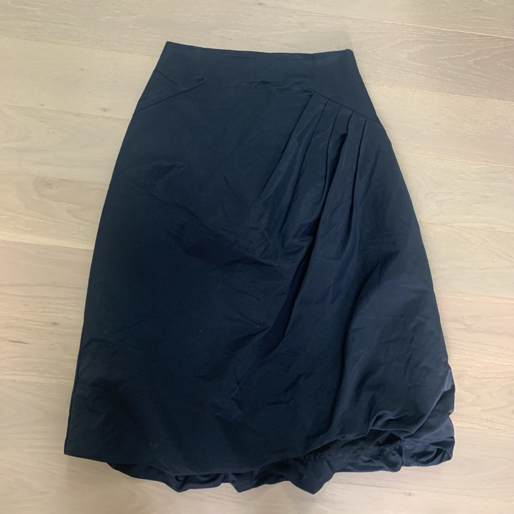 Elegant Black A-Line Women's Skirt